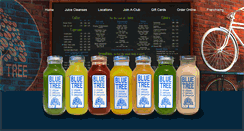 Desktop Screenshot of bluetreejuice.com